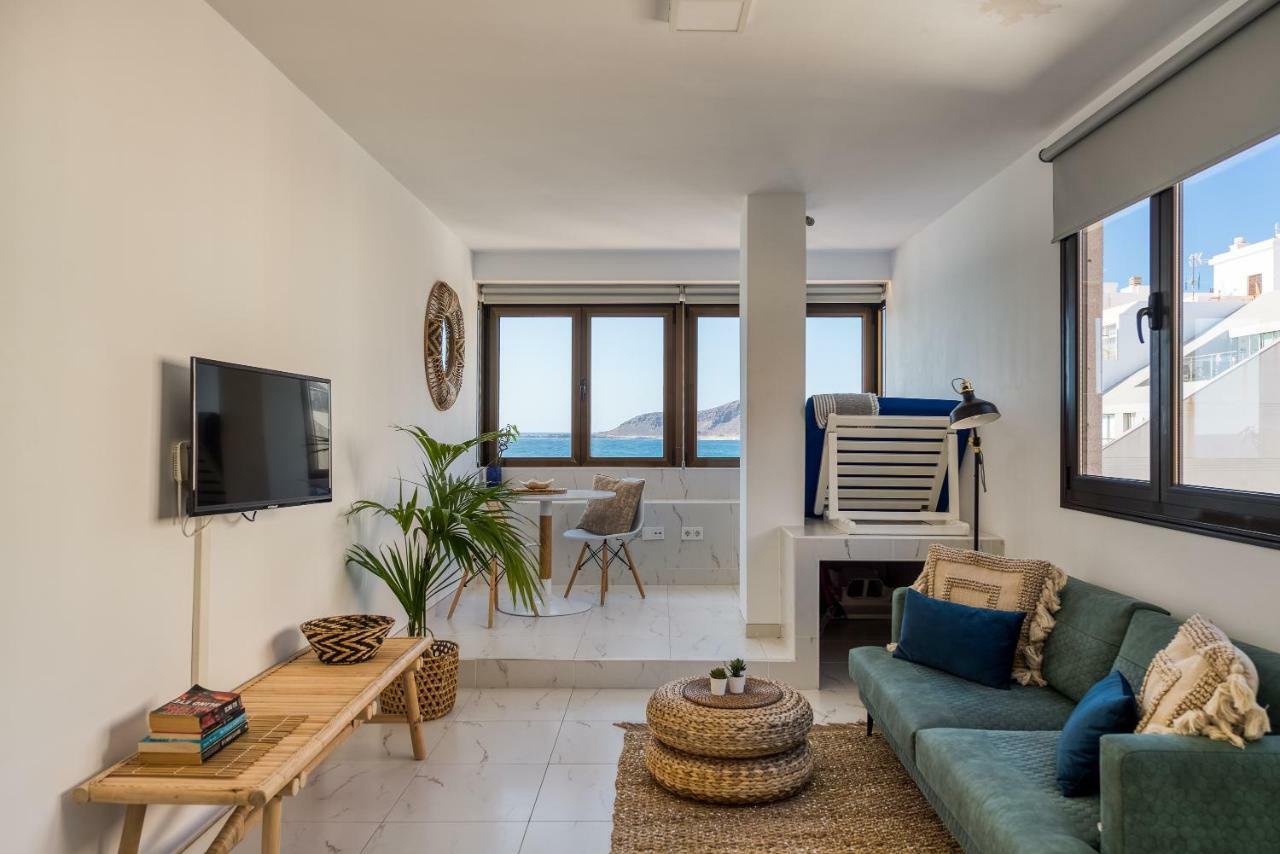 Breeze Sea View Accommodation Las Canteras Las Palmas de Gran Canaria Exteriör bild