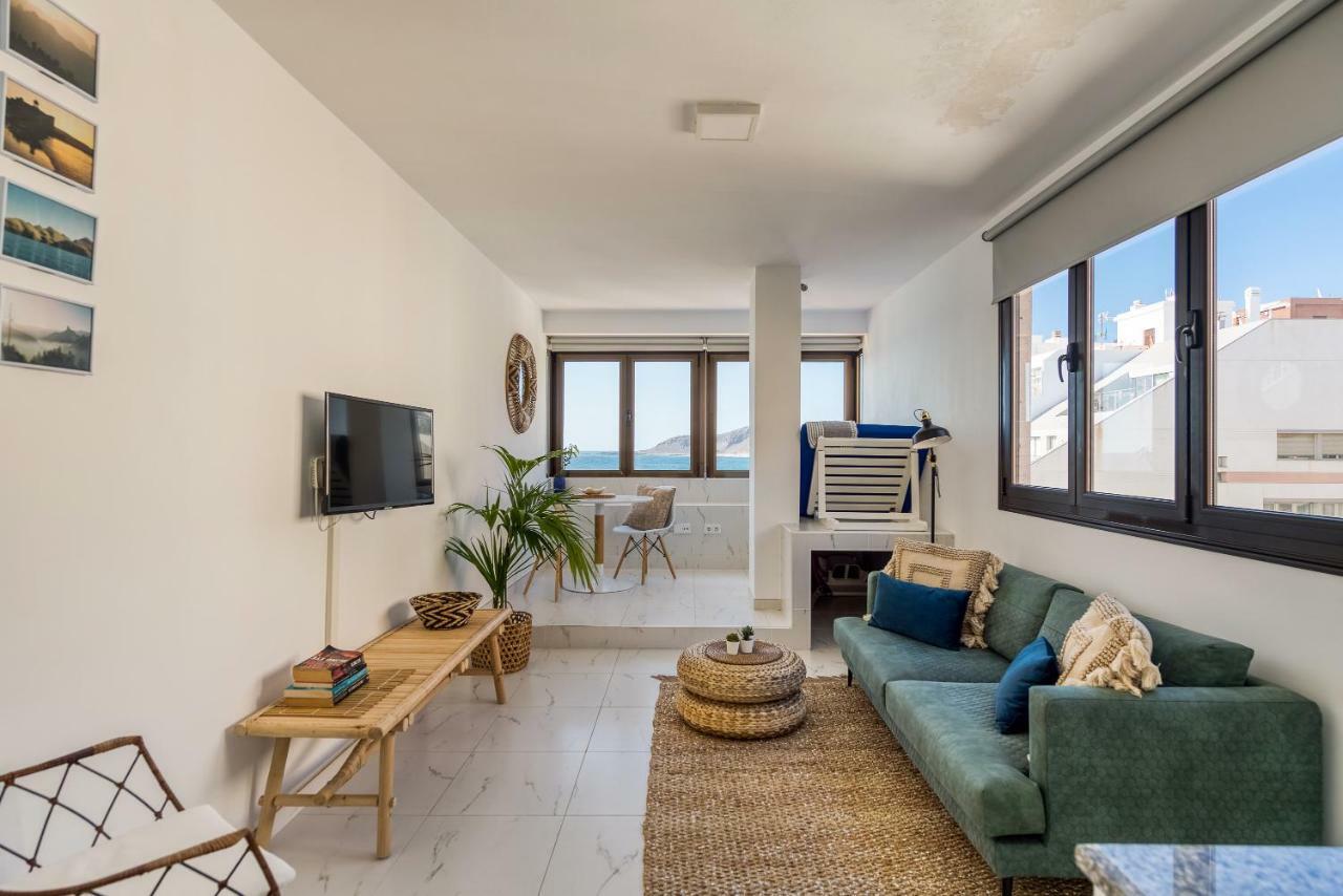 Breeze Sea View Accommodation Las Canteras Las Palmas de Gran Canaria Exteriör bild